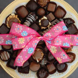 Hand Made Chocolate Platter, Reading MA