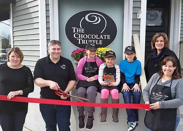 The Chocolate Truffle, RIbbon Cutting