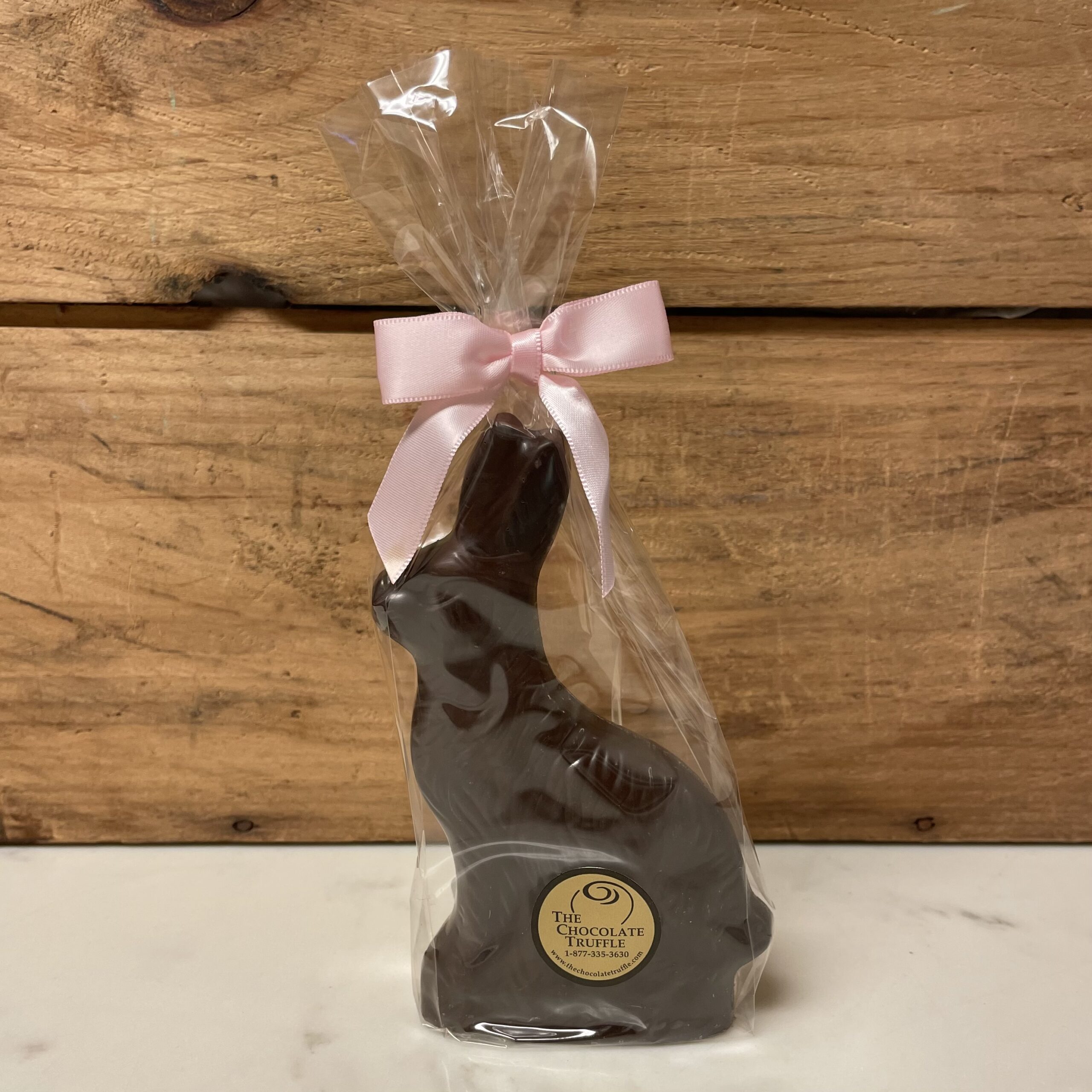 6 oz Solid Dark Chocolate Easter Bunny