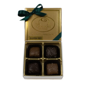 4 Piece GLUTEN FREE Chocolate Caramel Sampler